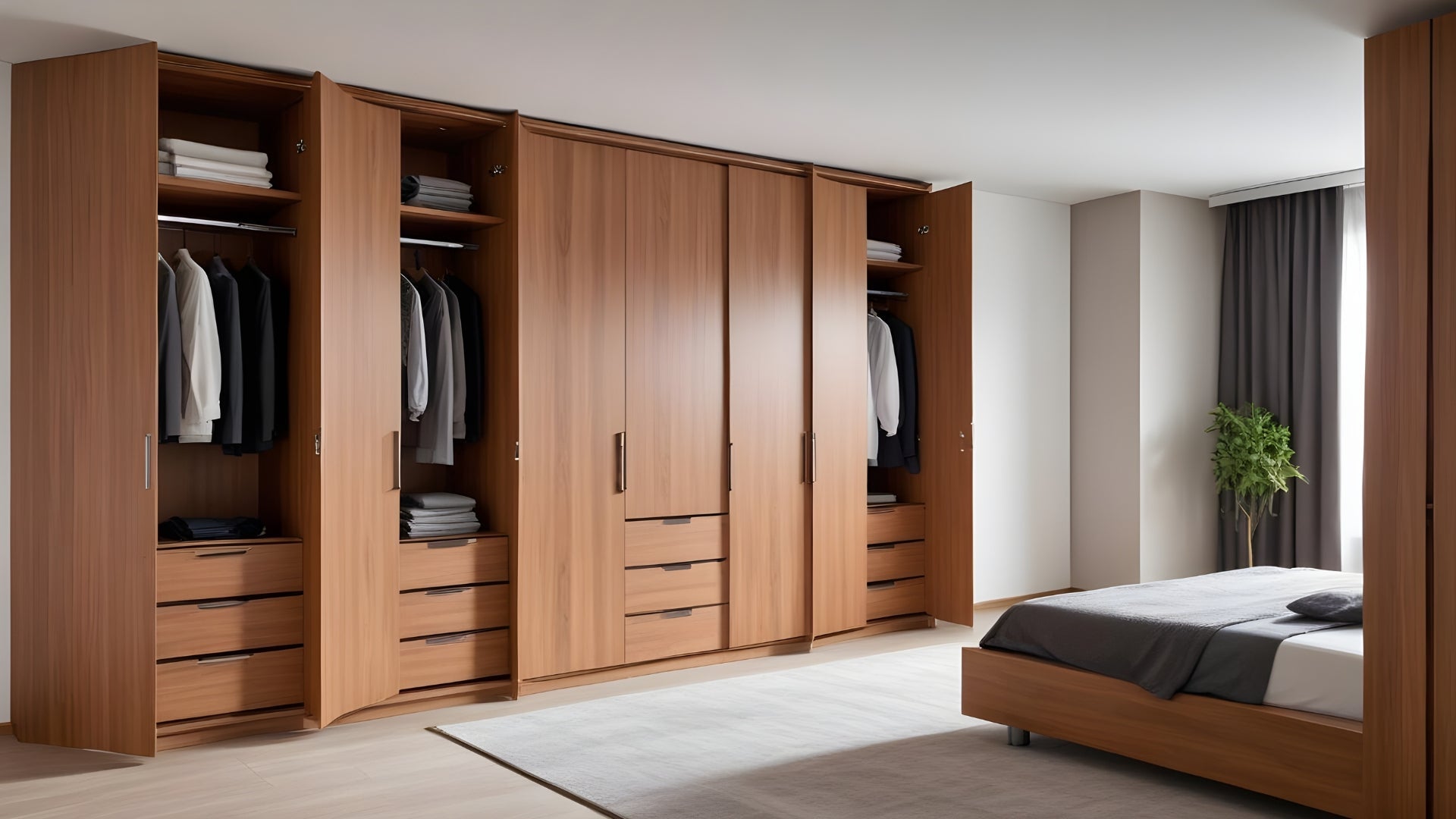 Wood Wardrobes