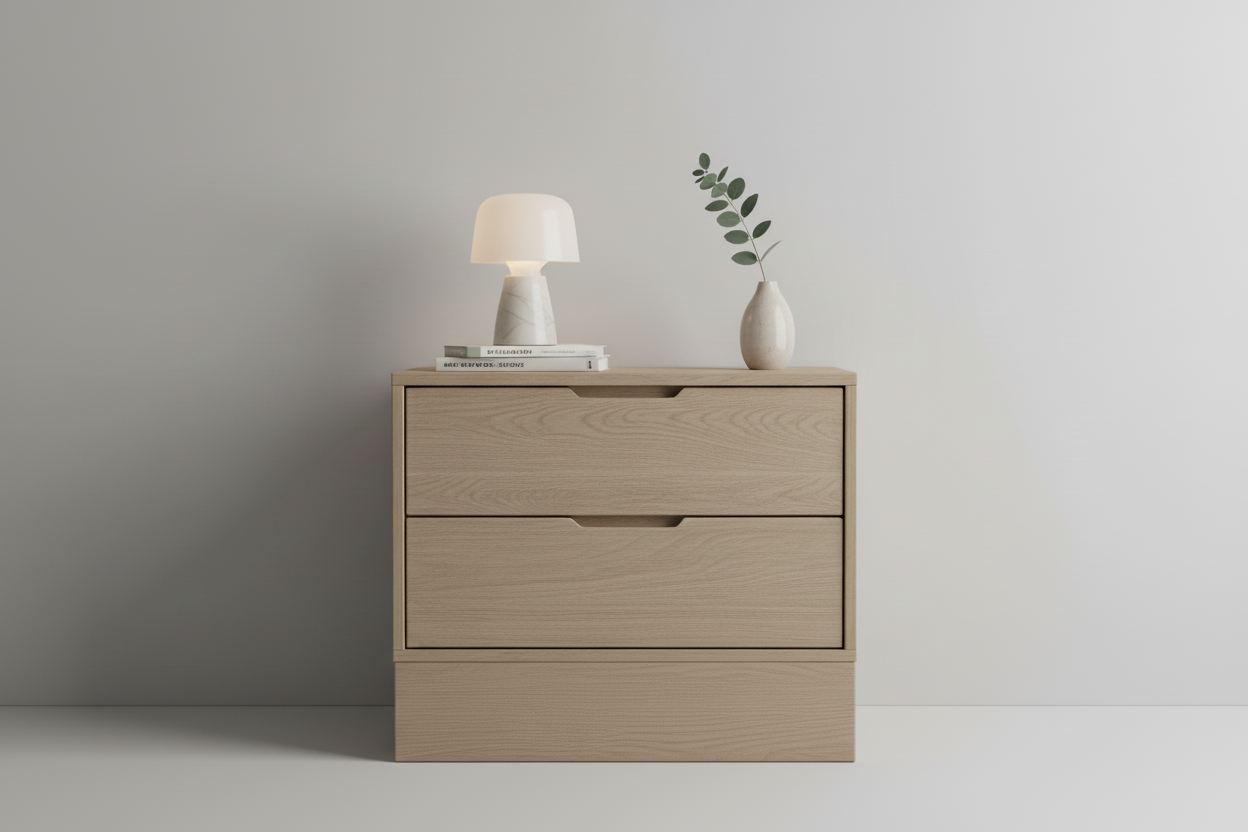 remove the legs and make it 3 draws to the floor